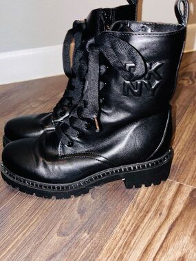 DKNY Combat Soft Style Boots